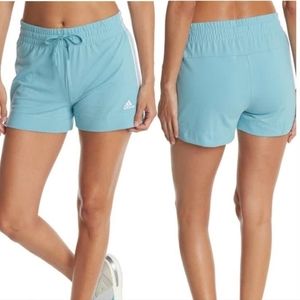 adidas Women's Shorts Aqua Blue Size Medium